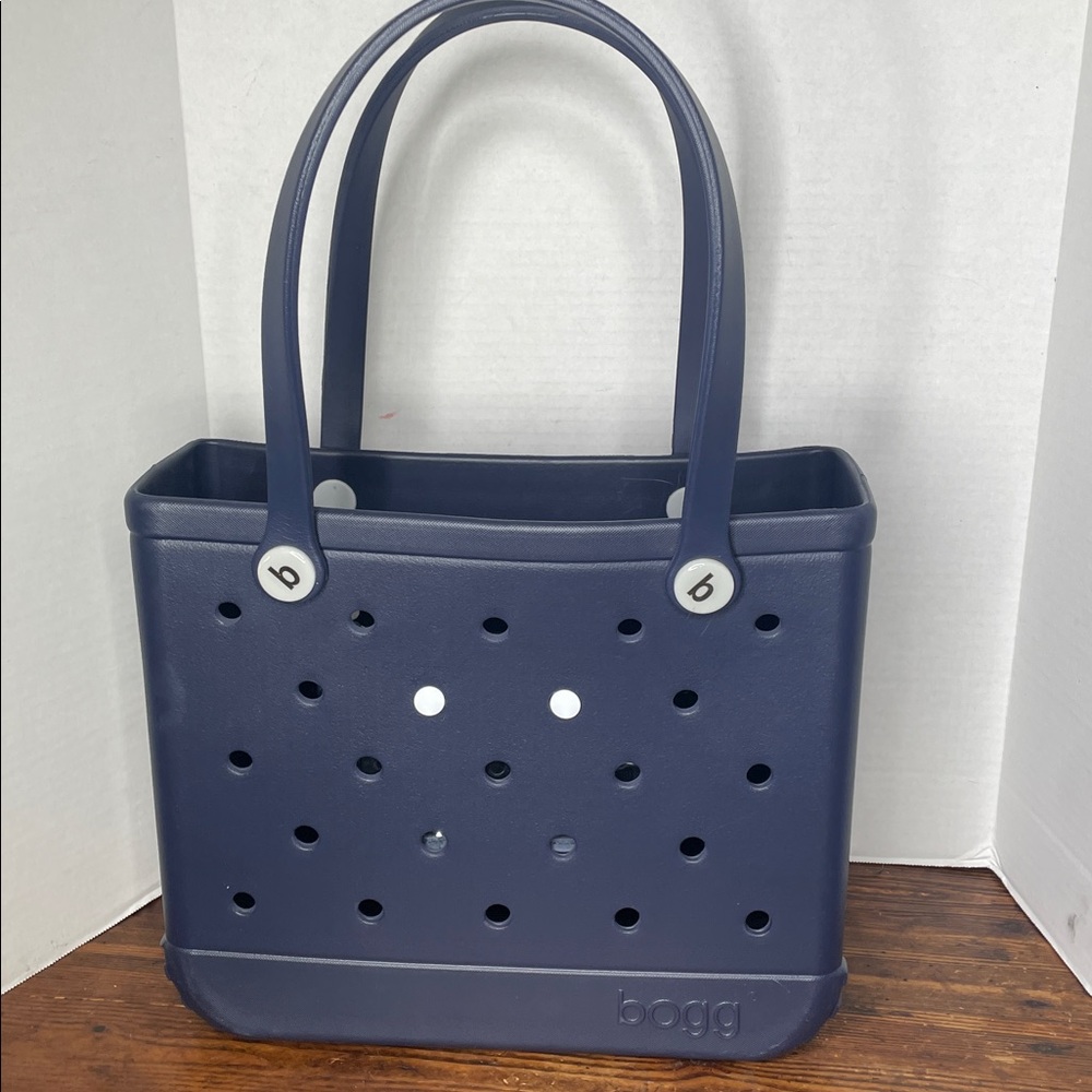 Original Bogg Navy Rubber Tote Bag - Picture 4 of 8
